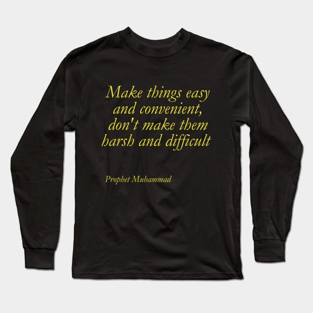 Be easy Long Sleeve T-Shirt by KhalidArt